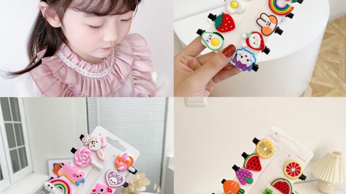 บ้านพลู แพ็ก 10 ชิ้น กิ๊บติดผม กิ๊บ น่ารัก สีสวย สดใส สำหรับเด็ก บ้านพลู แพ็ก 10 ชิ้น กิ๊บติดผม กิ๊บ น่ารัก สีสวย สดใส สำหรับเด็ก