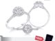 แหวนเงินแท้ 925 ฝังเพชร CZ Swiss diamond   พลอยล้อมบ่าข้าง Allure Jewelry [ Loma ] #AUR060