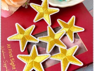 ❣️ แผ่นรีดติดเสื้อ: Gold Star ❣️แผ่นแพทช์รีดติดเสื้อ รูปหมวก กระเป๋า รองเท้า Diy สําหรับตกแต่งเสื้อผ้า 1 ชิ้น