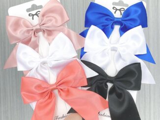 กิ๊บติดผม โบว์น่ารัก หลายสี กิ๊บติดผม กิ๊บติดผม แฮนด์เมด ของขวัญคริสต์มาส สําหรับเด็ก 3 ชิ้น / ชุด