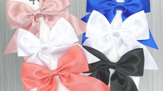 กิ๊บติดผม โบว์น่ารัก หลายสี กิ๊บติดผม กิ๊บติดผม แฮนด์เมด ของขวัญคริสต์มาส สําหรับเด็ก 3 ชิ้น / ชุด