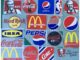 ตัวรีดติดเสื้อโลโก้ CocaCola  pepsi  KFC IKEA   แผ่นฟิมล์รีดร้อน อาร์มรีดติดเสื้อ DIY