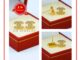 ต่างหูCN ขนาด 10mm  รุ่นC 2 1คู่ แถมฟรีตลับทอง CN Jewelry ตุ้มหู ต่างหูแฟชั่น ต่างหูผู้หญิง ต่างหูทอง