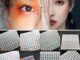 สติ๊กเกอร์อะคริลิคตกแต่งใบหน้าร่างกายสีเพชรเพชรไข่มุกอายแชโดว์เทศกาล