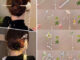 เข็มกลัด รูปหางปลา ประดับไข่มุกเทียม สไตล์คลาสสิก