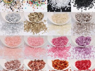 ชุดกลิตเตอร์ เลื่อม ทรงกลม 4 มม. สําหรับตกแต่งเล็บ DIY 2000 ชิ้น