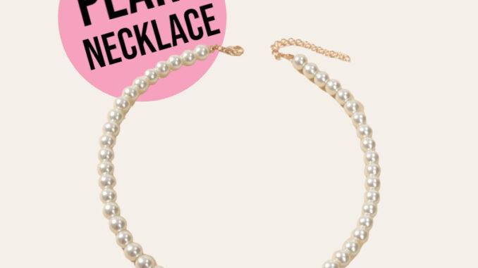 pearl necklace สร้อยคอไข่มุก