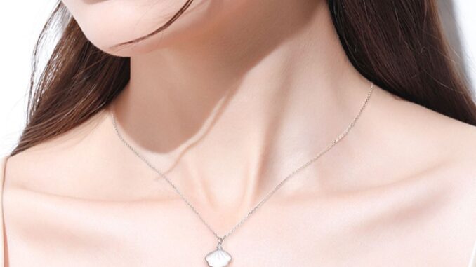 สร้อยคอ จี้เปลือกหอย สร้อย เครื่องประดับผู้หญิง สไตล์เกาหลี N116