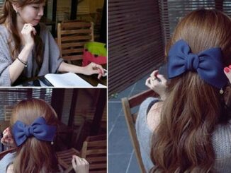 กิ๊บติดผม ประดับโบว์ สำหรับผู้หญิง