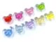 เครื่องประดับผม จี้ลูกปัดอะคริลิคใส ลายการ์ตูนมิกกี้เมาส์ มี 20 ชิ้น