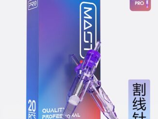 อุปกรณ์สักลาย DRAGONHAWK MAST เข็มสีม่วง ขนาดเล็ก เส้นด้ายตัดหมอก 20 ชิ้น