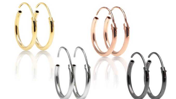 Eramyth Jewelry ต่างหูห่วง เงินแท้ 92.5% ขนาด12 mm รหัส EM-0049  สินค้ามาตรฐานส่งออก พร้อมส่ง