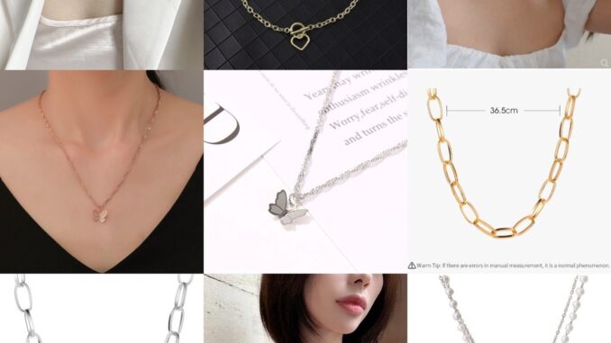 เครื่องประดับ สร้อยคอโซ่ จี้คริสตัลรูปผีเสื้อ งู สีทอง สําหรับผู้หญิง