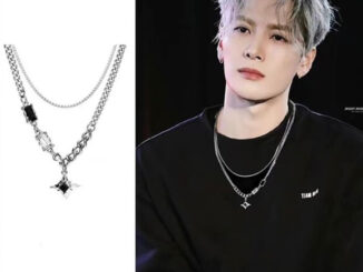 พร้อมส่ง สร้อยคอโลหะสไตล์ฮิปฮอปที่แจ็คสันหวังใส่ jackson wang NL265
