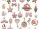 Charms จี้เปลือกหอย สีชมพู 10 ชิ้น พร้อมวัสดุโลหะผสมสังกะสี สําหรับทําเครื่องประดับ DIY