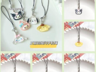จี้ห้อยโทรศัพท์มือถือ แฟลชดิสก์ รูป Pochacco Cinnamoroll น่ารัก สีโปร่งใส