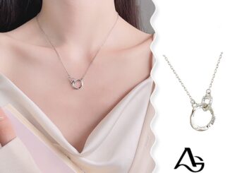A HELLO GIRL สร้อยคอโซ่ จี้รูปตุ๊กตาผู้หญิง หรูหรา ระดับไฮเอนด์ สําหรับผู้หญิง