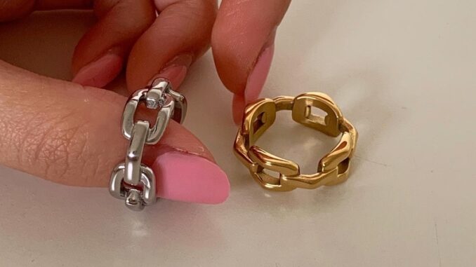 HER OBJECTIVE_HER ROCK CHAIN RING HER OBJECTIVE_HER ROCK CHAIN RING