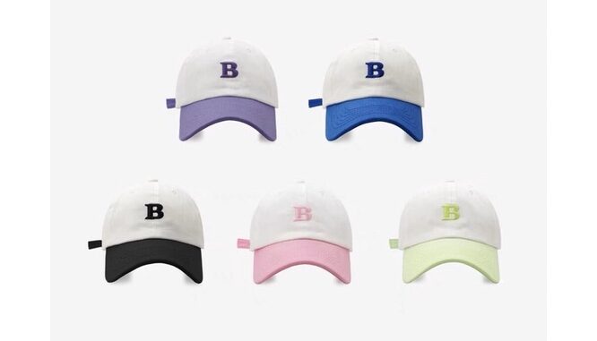 **พร้อมส่งจากไทย** DM62 แก็ปพาสเทล ปัก B
