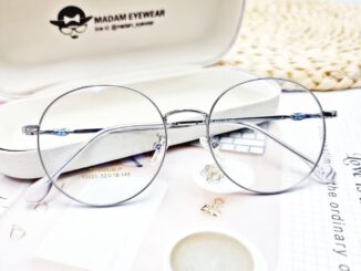 แว่นตา เลนส์ตัดใหม่สไตร์เกาหลี สั่งตัดได้ทั้ง สายตา/กรองแสง (รุ่น B-89025)