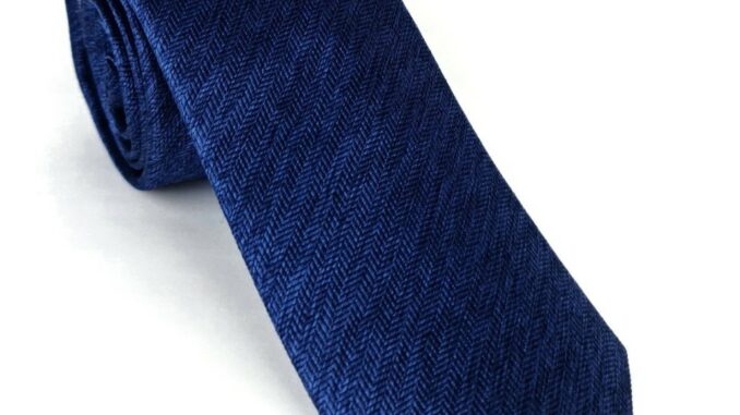 Giorgio Del Sarto Silk Necktie 7.5 cm Navy Blue with Fabric Texture เนคไทผ้าไหมสีน้ำเงินมีเท็กเจอร์ Giorgio Del Sarto Silk Necktie 7.5 cm Navy Blue with Fabric Texture เนคไทผ้าไหมสีน้ำเงินมีเท็กเจอร์