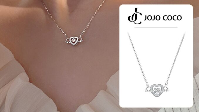 Cocojewelry สร้อยคอโซ่ จี้รูปหัวใจ กามเทพ หรูหรา สไตล์เกาหลี