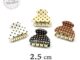 47แบบ กิ๊บหนีบผม ตัวเล็ก 2.5  - 4.4 cm กลิตเตอร์ มุก ดอกไม้ ลายจุด น่ารัก สไตล์ญี่ปุ่น