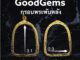กรอบพระ ทองไมครอน (พับหลัง) ทรง  โค้ง ชุปทองไมครอน 100%  # 664