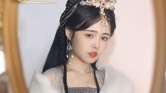เครื่องประดับ มงกุฎ สวยหรู สไตล์จีน แฟชั่นฮั่นฝู สําหรับเจ้าสาว