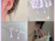 [จัดส่งที่รวดเร็ว] ต่างหูต่างหูแฟชั่นสไตล์เกาหลีทรงหยดน้ำสีฟ้าอ่อนในต่างหูที่เรียบง่ายและมีขนาดเล็ก