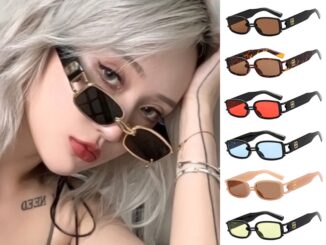 【พร้อมส่ง】COD ย้อนยุค กรอบเล็ก ผู้หญิง สี่เหลี่ยม แว่นตากันแดด ที่มีสีสัน แว่นตากันแดด หญิง ฮิปฮอป ชาย กลางแจ้ง ป่า แว่นตากันแดด