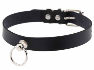 Bjkangzheng เครื่องประดับ สร้อยคอโชคเกอร์ โชคเกอร์ หนัง Pu ลายอะนิเมะ Killer Reze Chocker Punk ของขวัญแต่งงาน สําหรับผู้ชาย