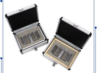 ชุดถาดอลูมิเนียม และเคสเลนส์ออปติคอล สําหรับทดลอง 22 ชิ้น