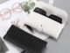 เคสแว่นตากันแดด หนัง PVC แบบนิ่ม แต่งหัวเข็มขัด