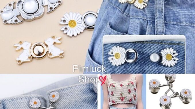 พร้อมส่งร้านไทย ตะขอปรับเอว กระดุมปรับกางเกง ตะขอ DIY มี 2 แบบ (Pimluck) พร้อมส่งร้านไทย ตะขอปรับเอว กระดุมปรับกางเกง ตะขอ DIY มี 2 แบบ (Pimluck)