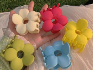 กิ๊บติดผม ลายดอกไม้ สีสันสดใส สไตล์เกาหลี แฟชั่นสําหรับผู้หญิง