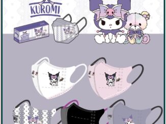 【3D】หน้ากากอนามัย ลายการ์ตูน Sanrio Kuromi แบบใช้แล้วทิ้ง สําหรับเด็ก และผู้ใหญ่ 3-12 ปี 10 50 ชิ้น