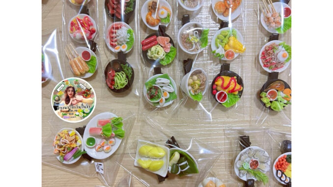 กิ๊บอาหารจิ๋ว แม่เหล็กอาหารจิ๋ว ราคา/ชิ้น ขนาด 2.5-2.8 cm