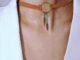 [highbuying] Women Bohemian Choker Boho Feather Bead Pendant Brown Leather Chain Necklace Fashion Lady Jewelry Party Gift New Stock