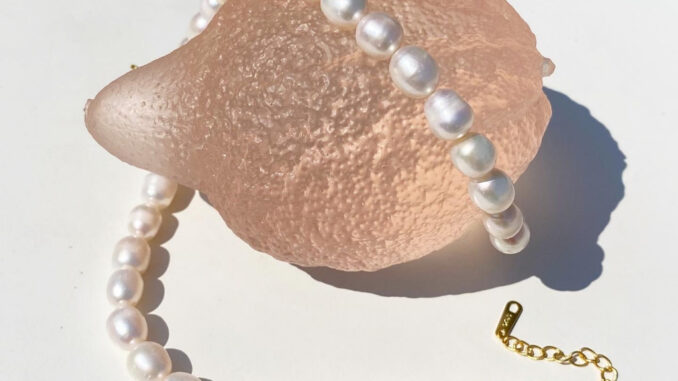 play.palette - S925 Chunky pearl necklace