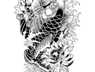 【COCO Magic tattoo】สติกเกอร์รอยสักชั่วคราว กึ่งถาวร กันน้ํา ติดทนนาน 15 วัน 48 ซม.*34 ซม.