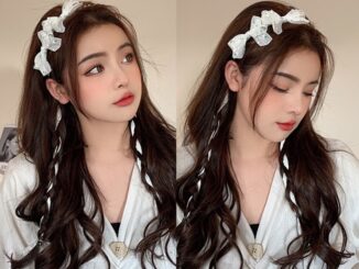 ที่คาดผม โบว์ถัก ริบบิ้นดอกไม้ เรียบง่าย สไตล์เกาหลี เครื่องประดับผม สําหรับผู้ใหญ่