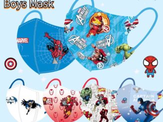 ส่งเร็ว หน้ากากอนามัย ลายการ์ตูน 3D 4d 4Plymask 3D สําหรับเด็กผู้ชาย 10 ชิ้น ต่อแพ็ก Zg888Thmask 4d 50 ชิ้น