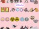 เข็มกลัด โลหะผสม รูปเกมอนิเมะ Arcade Enamel อุปกรณ์เสริม สําหรับเพื่อน 2 3 ชิ้น ต่อชุด
