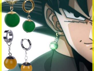 ต่างหู จี้รูปดอกเดซี่ Takerlama Vegetto Potara Son Goku Zamasu