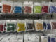 ลูกปัดเม็ดทรายสีรุ้งกับสอดใส้ยี่ห้อGขนาด4มิล70กรัม20บาท