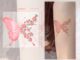 【Mars Tattoo】สติกเกอร์รอยสักชั่วคราว ลายผีเสื้อ ผีเสื้อ ติดทนนาน CX013