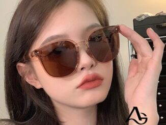 A HELLO GIRL แว่นตากันแดด ป้องกันรังสีอัลตราไวโอเลต แบบพับได้ ระดับไฮเอนด์ สไตล์เกาหลีใต้ สําหรับผู้หญิง ไลฟ์สด