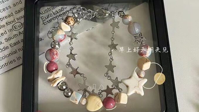 สร้อยข้อมือ แฮนด์เมด ลายเลม่อน พลูโตะ Good Morning And See You Tomorrow