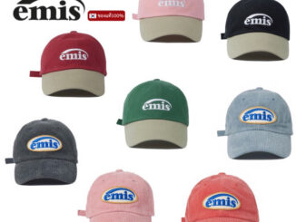ของแท้/พร้อมส่ง✨ หมวก emis   รุ่น new logo mix / corduroy wappen ball cap